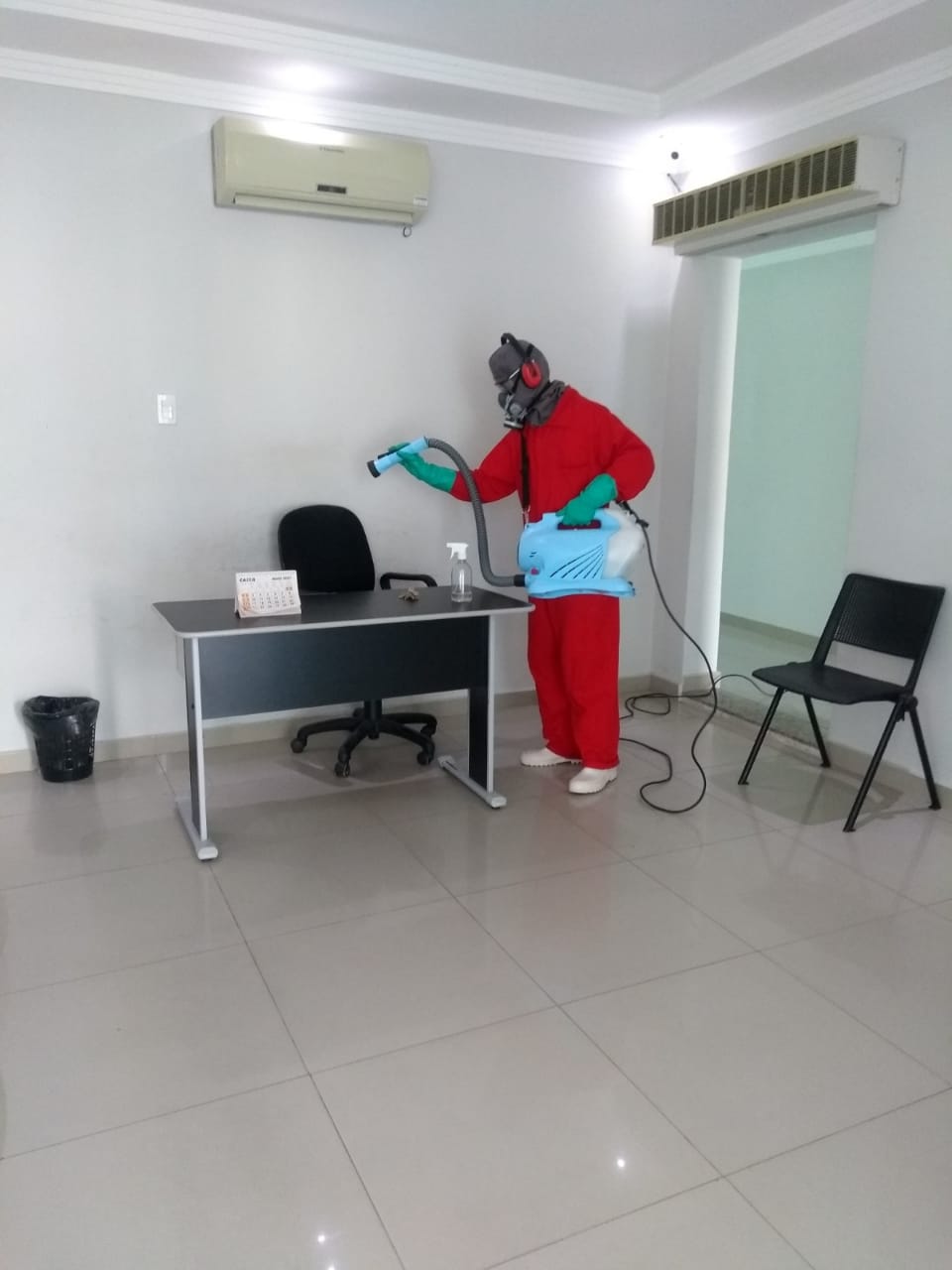 Câmara de Vereadores de Cruz das Almas passa por sanitização