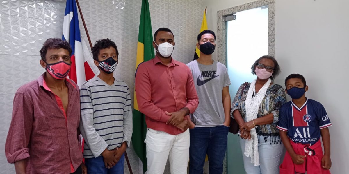 Jovens de comunidade rural visitam a Câmara de Vereadores de Cruz das Almas