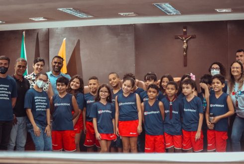 Projeto Câmara do Futuro: alunos do Colégio Montessori visitam a Câmara de Vereadores de Cruz das Almas