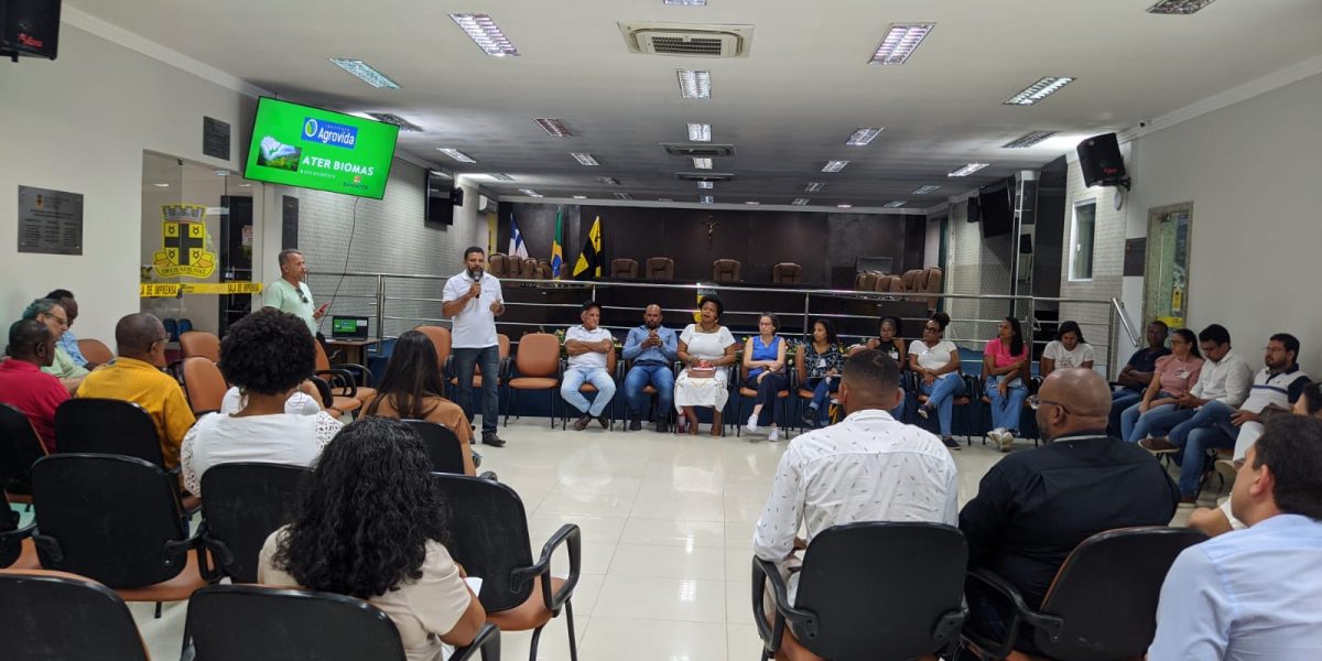 Câmara de Vereadores de Cruz das Almas recebe evento do Instituto Agrovida