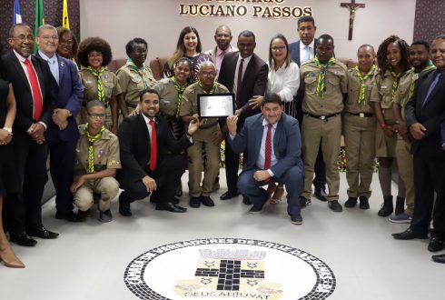 Câmara de Vereadores celebra 70 anos do Grupo Escoteiro General Edgard da Cruz Cordeiro