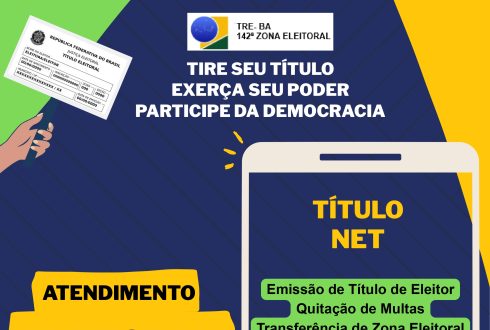 Serviços eleitorais podem ser acessados de forma online pelo Título Net