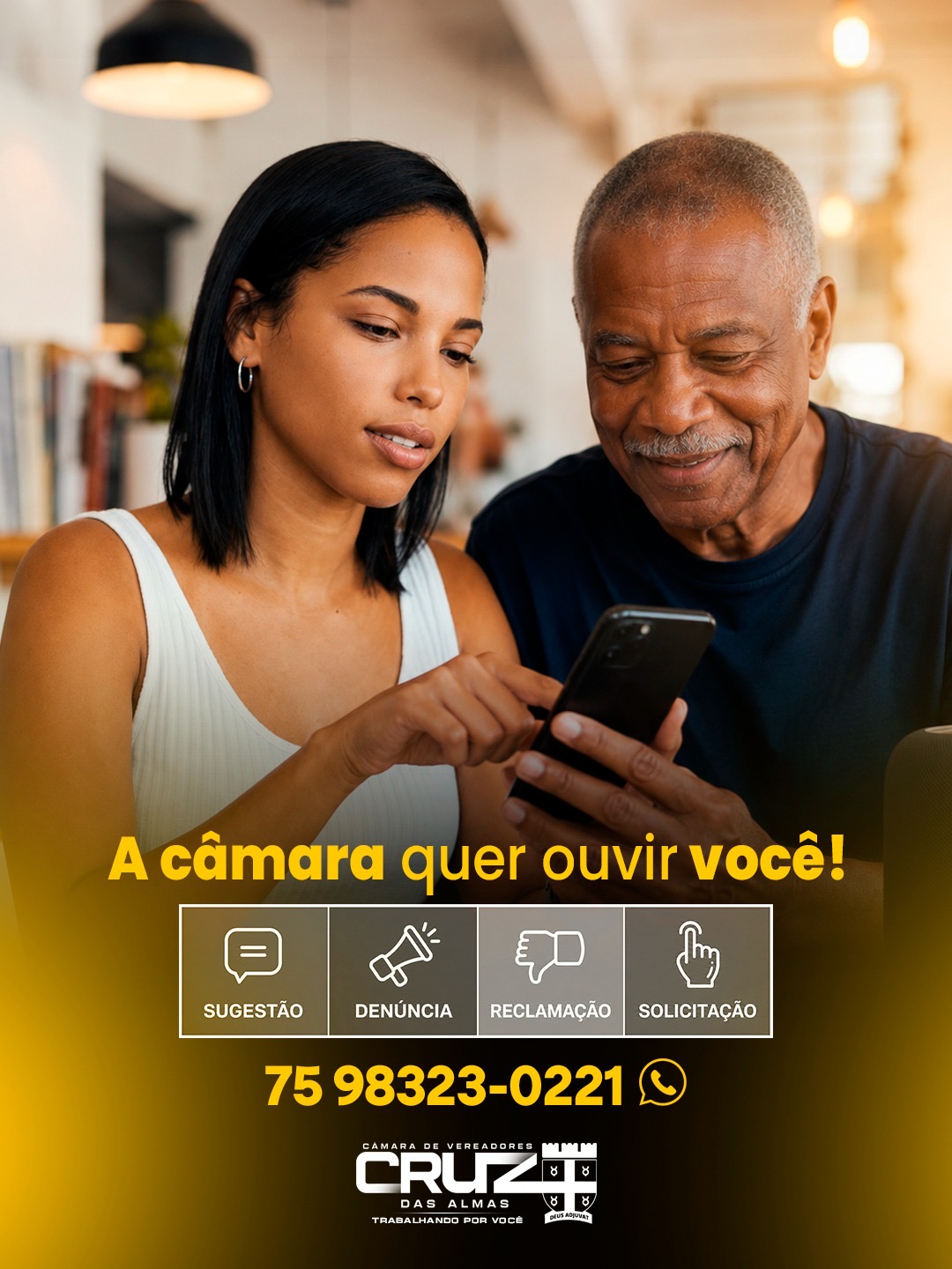 Câmara de Cruz das Almas implanta Ouvidoria e amplia diálogo com a população